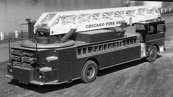 Chicago Ward LaFrance fire truck
