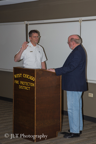 swearing in of new fire chief