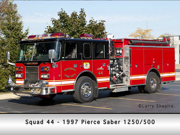 Knollwood FD Pierce Saber fire engine 