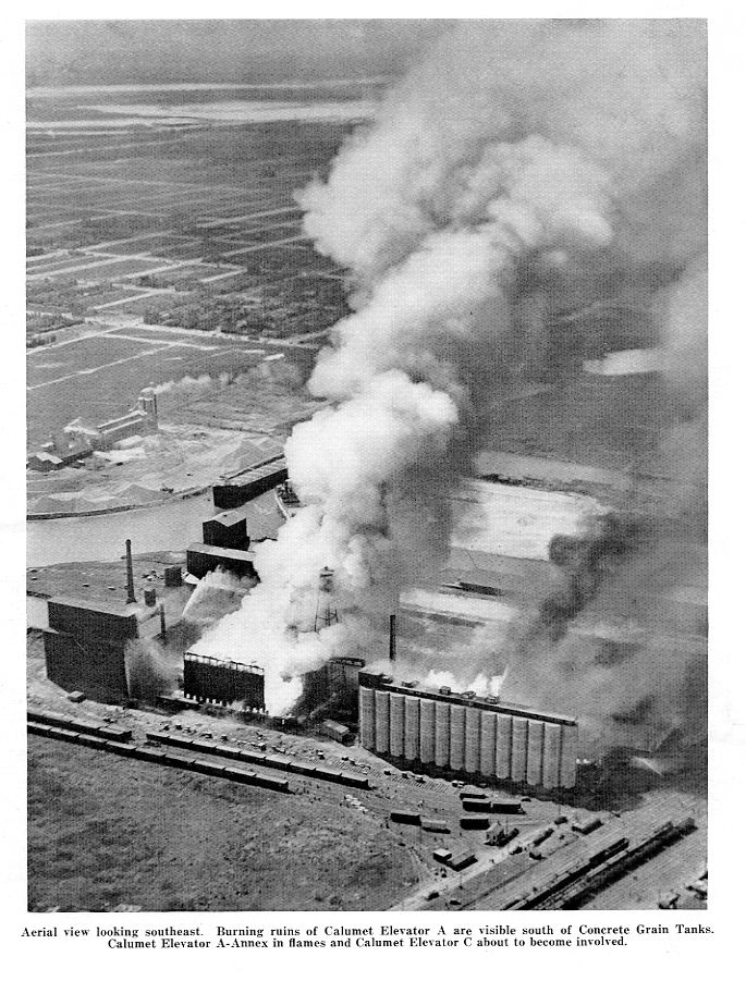 Report on the Conflagration in Grain Elevators May 11 1939 in Chicago by the Chicago Board of Underwriters