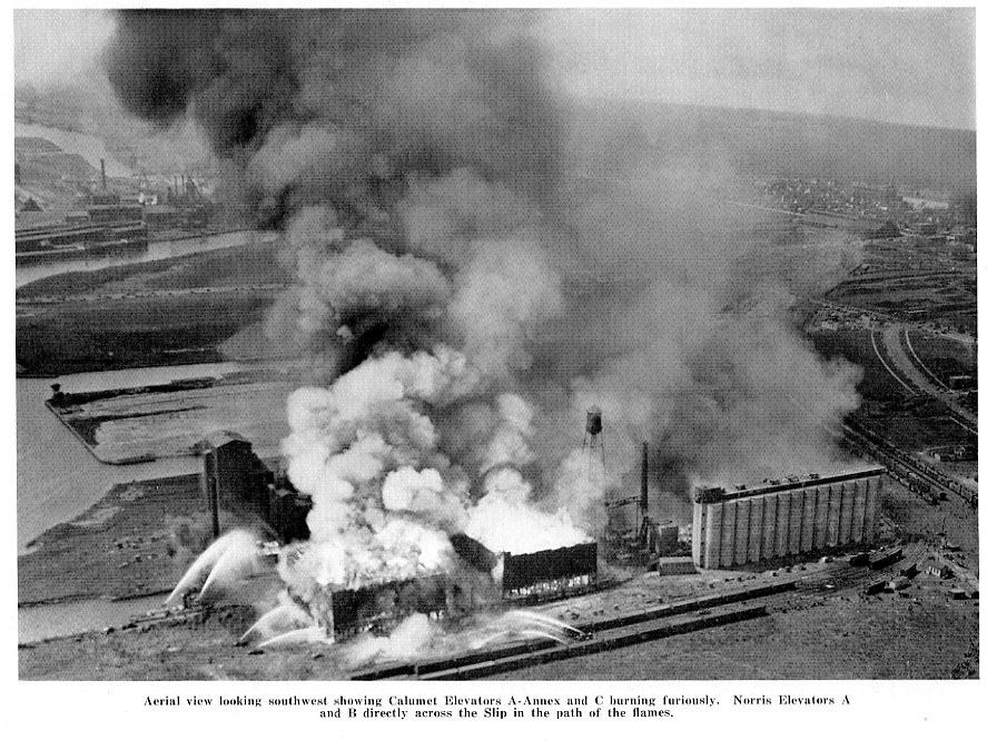 Report on the Conflagration in Grain Elevators May 11 1939 in Chicago by the Chicago Board of Underwriters