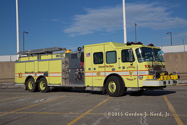 Chicago O'Hare Airport E-ONE fire engine
