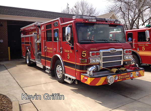 Orland FPD fire apparatus