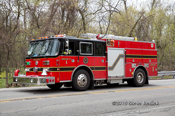 North Maine FPD fire engine