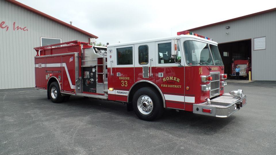 2002 Pierce Dash fire engine
