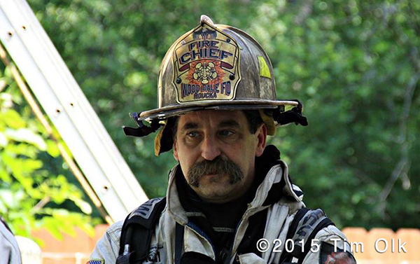 fire chief in PPE