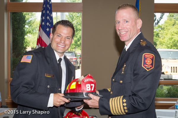 Fire Department Promotion Ceremony