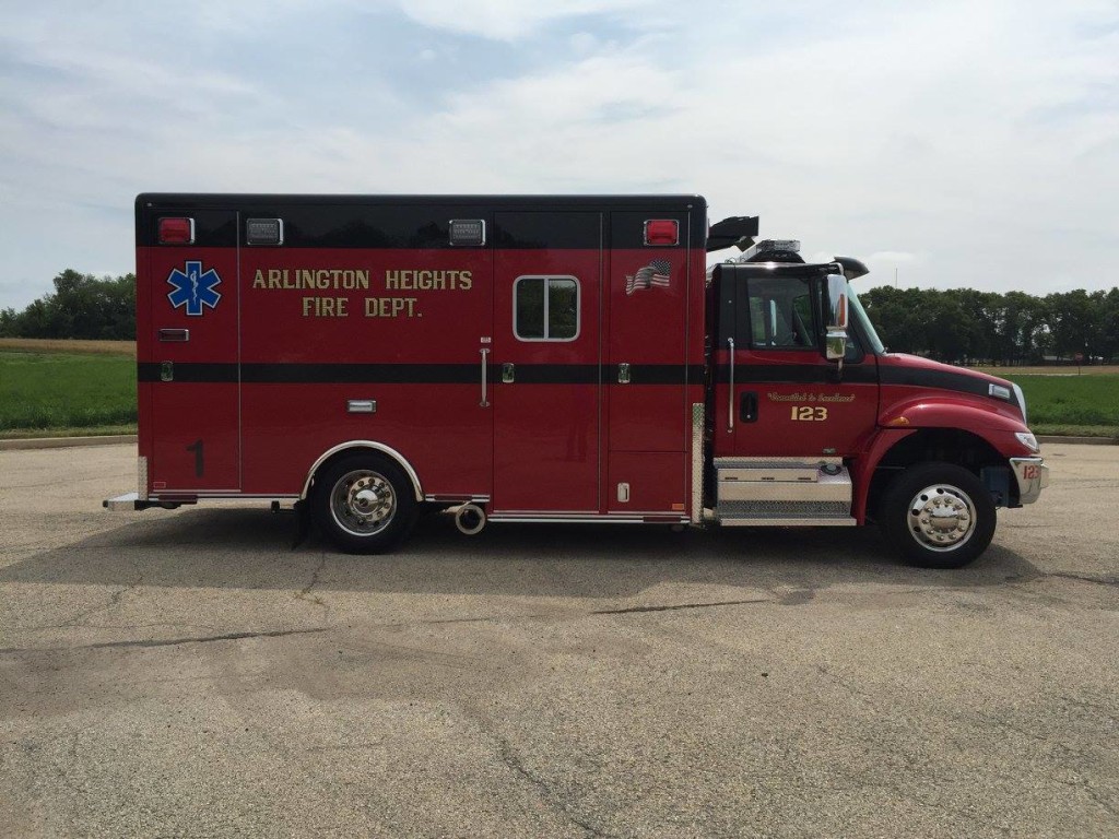 Arlington Heights FD ambulance