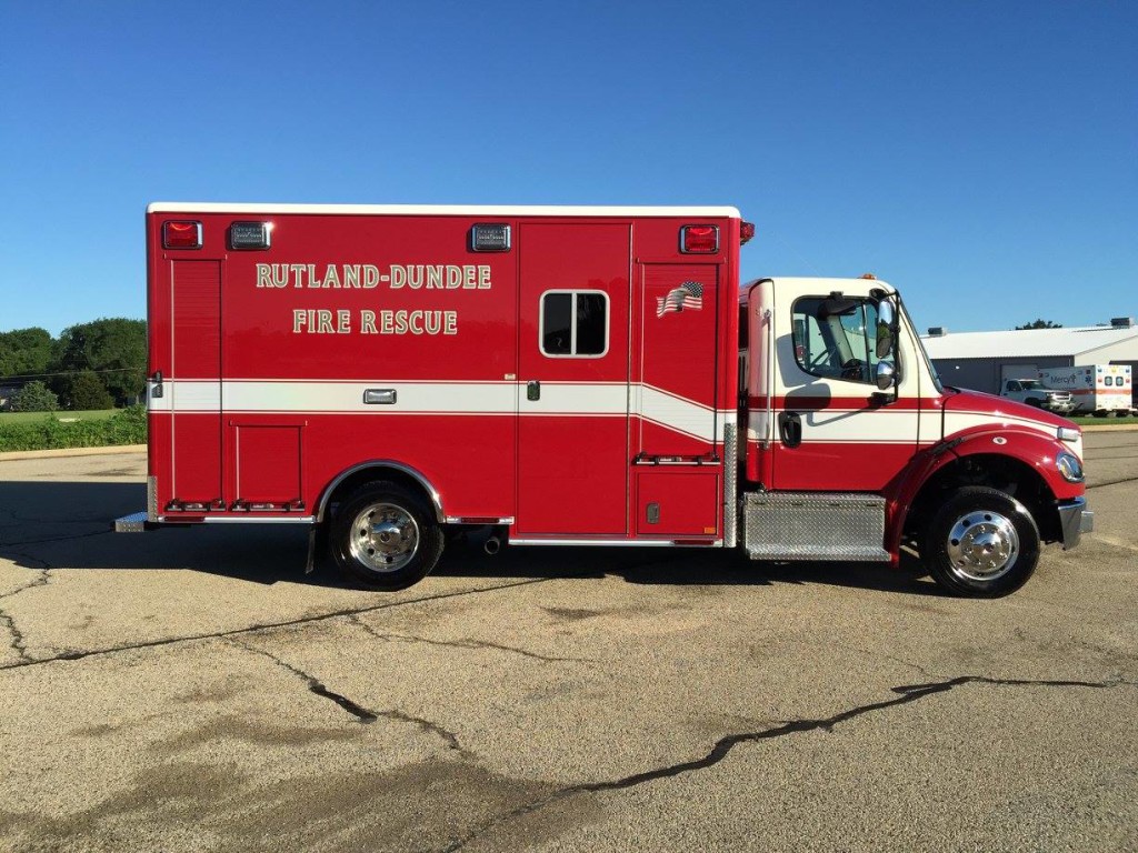 Rutland-Dundee FPD ambulance