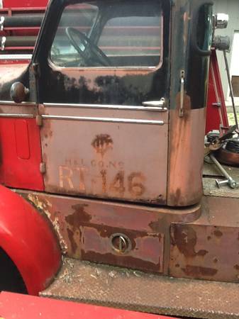 vintage FWD fire truck from Chicago