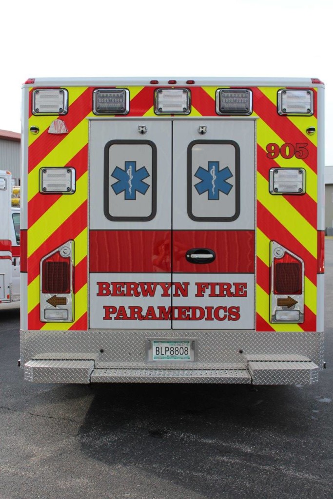 new Berwyn FD ambulance