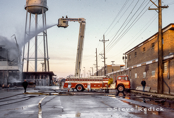 Sticky Fire Department at the Hawthorne Race Track grandstand fire of 1978