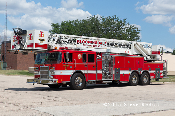 Bloomingdale Fire District fire truck