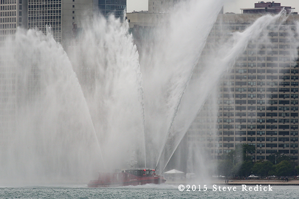Chicago FD Fire Boat the Christopher Wheatley