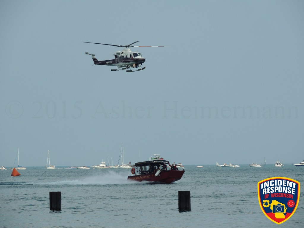 Chicago FD Air Sea Rescue demonstration