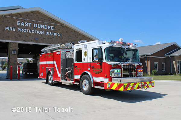 East Dundee FPD fire engine