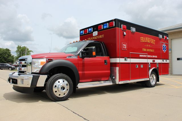 new ambulance for the Frankfort FPD