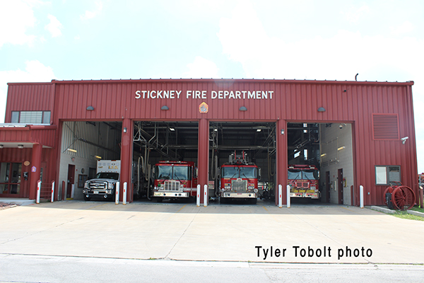 Stickney FD fire station 