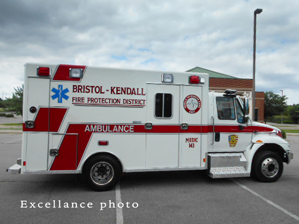 Bristol Kendall FPD ambulance