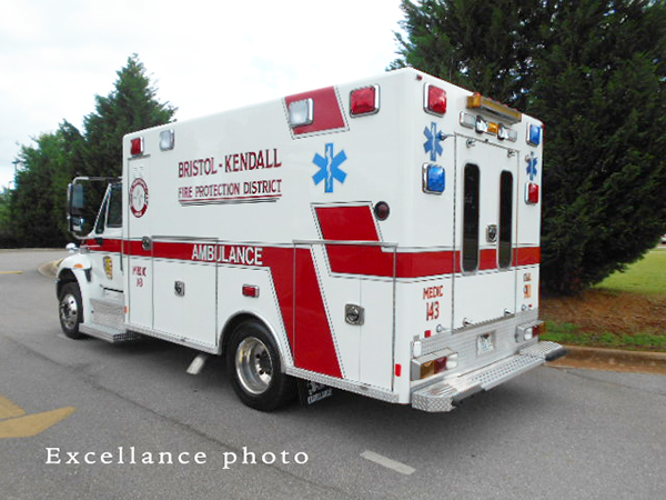 Bristol Kendall FPD ambulance