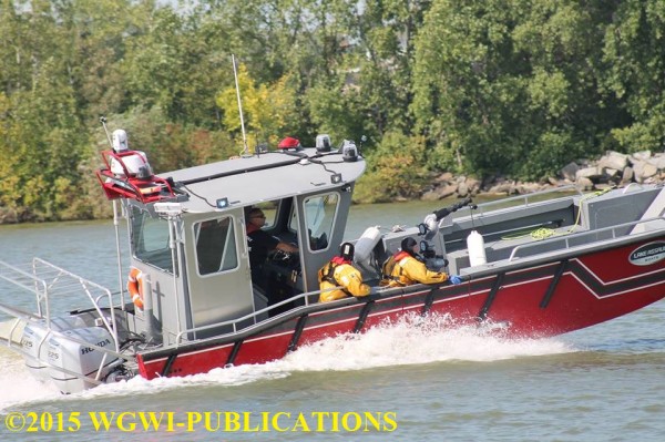 new fire boat for the Green Bay Metro Fire Department