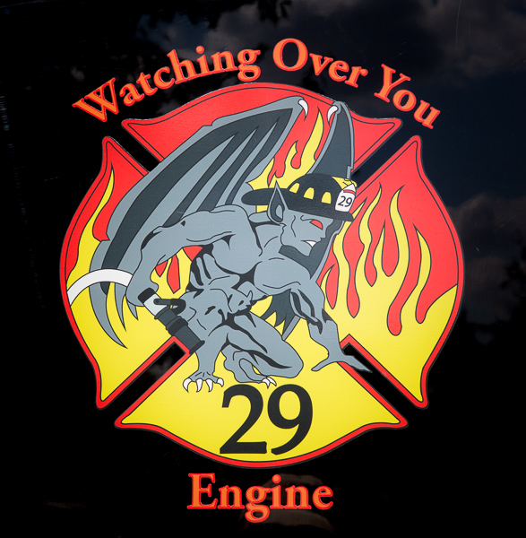 fire department decal