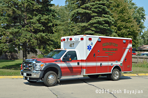 Bridgeview FD ambulance