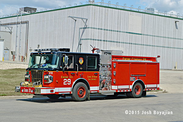 Carol Stream Fire District Engine 29
