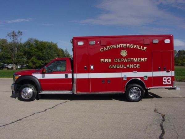 Carpentersville FD ambulance
