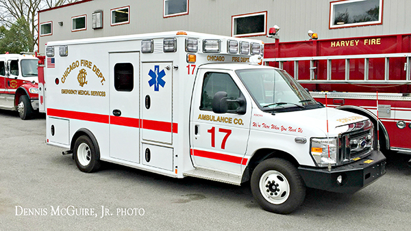 new ambulance for CFD Ambulance 17