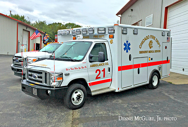 new ambulance for CFD Ambulance 21