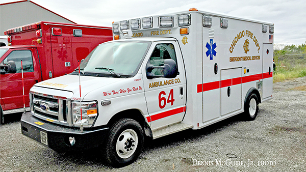 new ambulance for CFD Ambulance 64