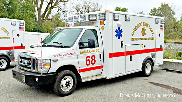 new ambulance for CFD Ambulance 68