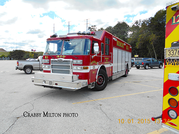 Milwaukee FD rescue squad