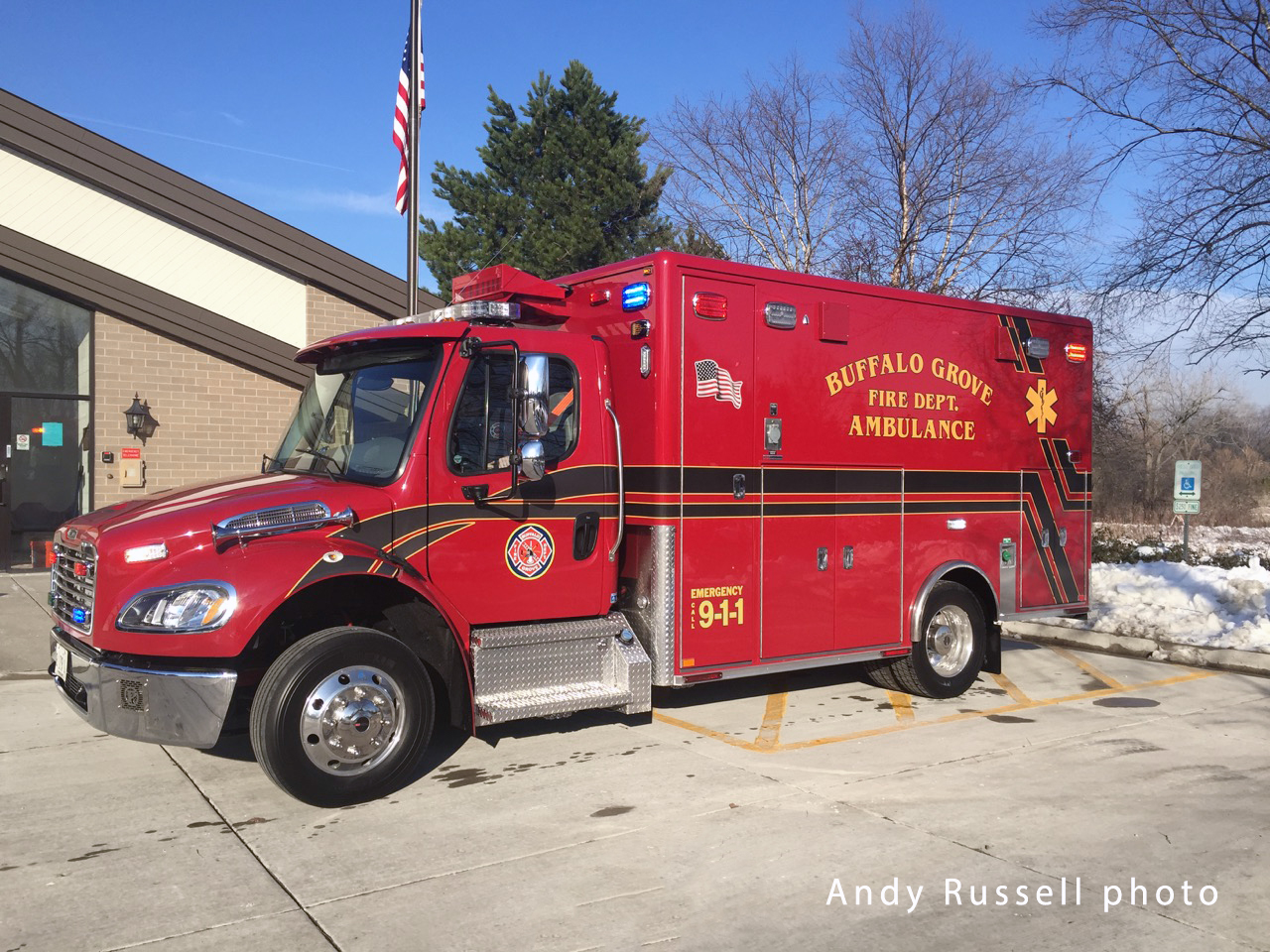 New Ambulance For Buffalo Grove 4406