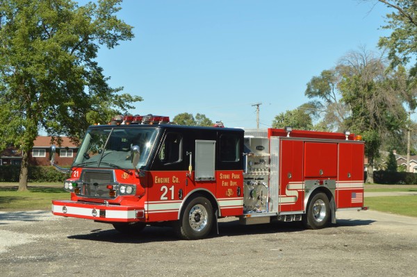 E-ONE Quest fire engine
