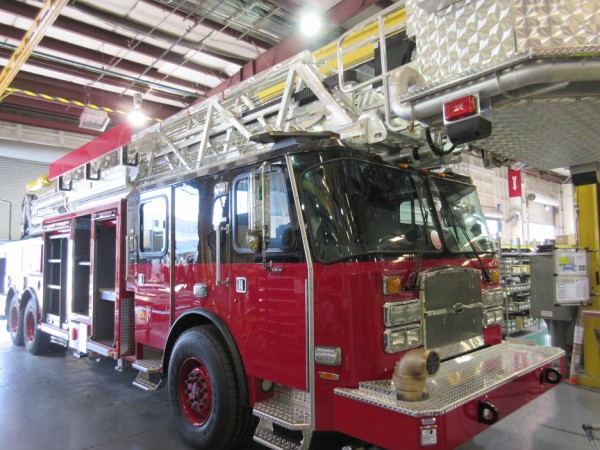 Fire truck being built for Chicago