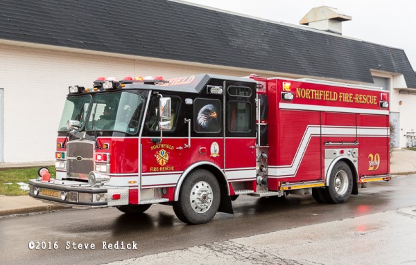 Northfield FD fire engine