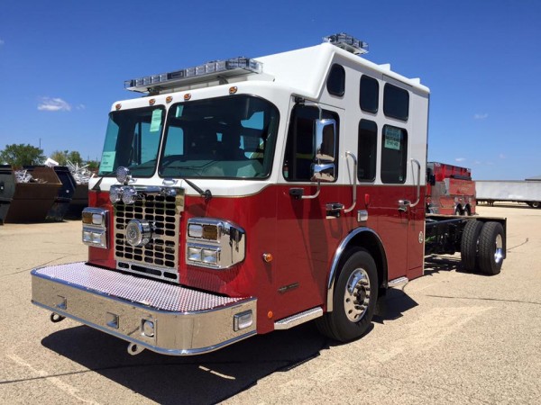 new fire truck chassis 