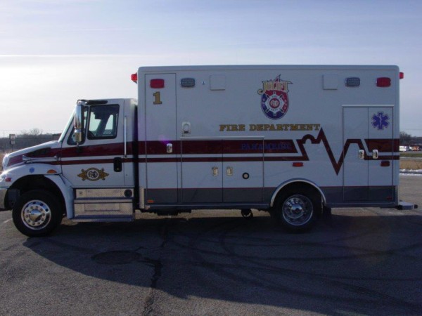 Joliet FD ambulance