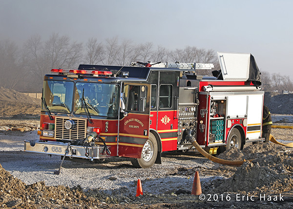 Chicago Heights FD fire truck