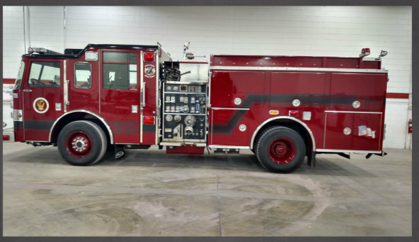 Skokie FD fire engine