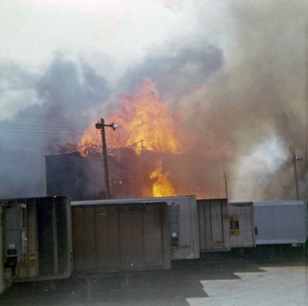 Photo from a 5-11 and 1 Special for the grain elevator 506 W 51st Street, April of 1969