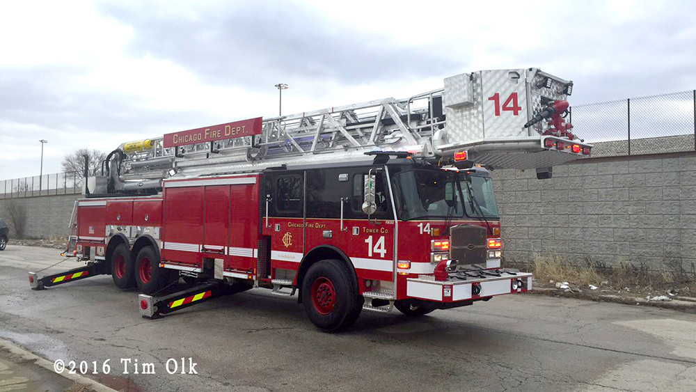 New Tower Ladders For Chicago More Chicagoareafire