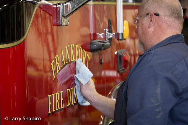 Snorkel fire truck being built for the Frankfort FPD