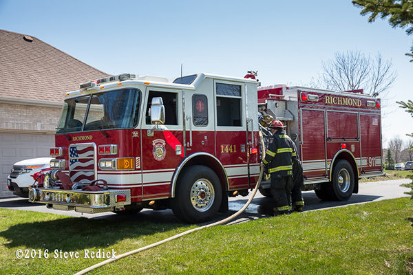 Richmond Fire Department engine