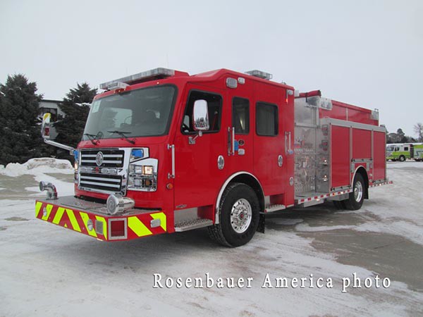 Rosenbauer Commander fire engine