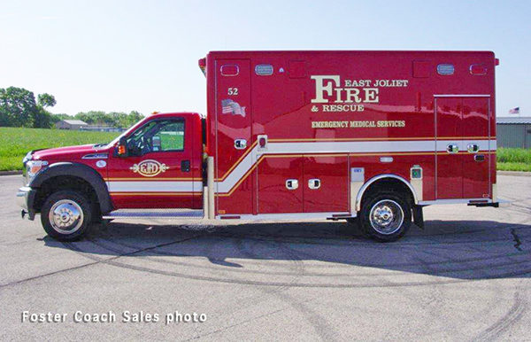 East Joliet FPD ambulance
