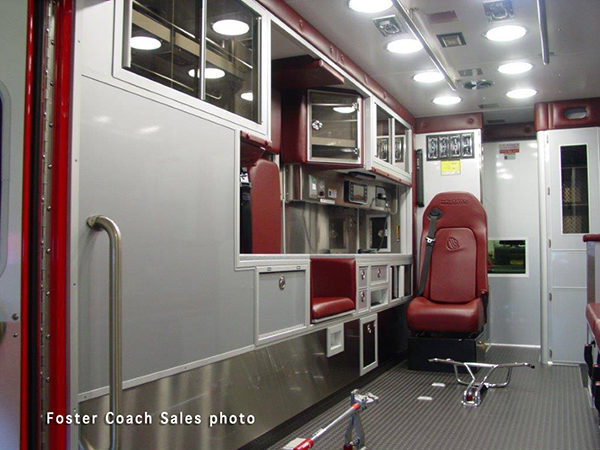 new ambulance interior