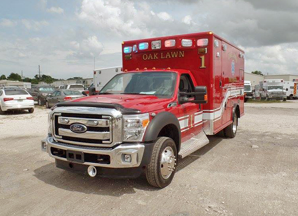 Oak Lawn Fire Department Medic 1 ambulance